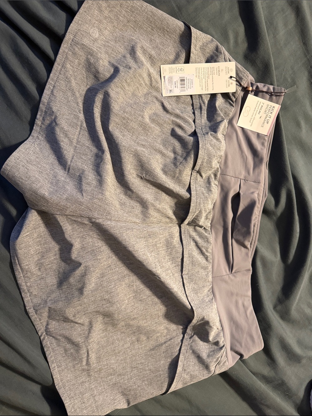CALIA by Carrie Underwood Light Gray Athletic Shorts
